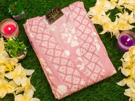 Mahi Ethnic Pink Printed Kurta Set
